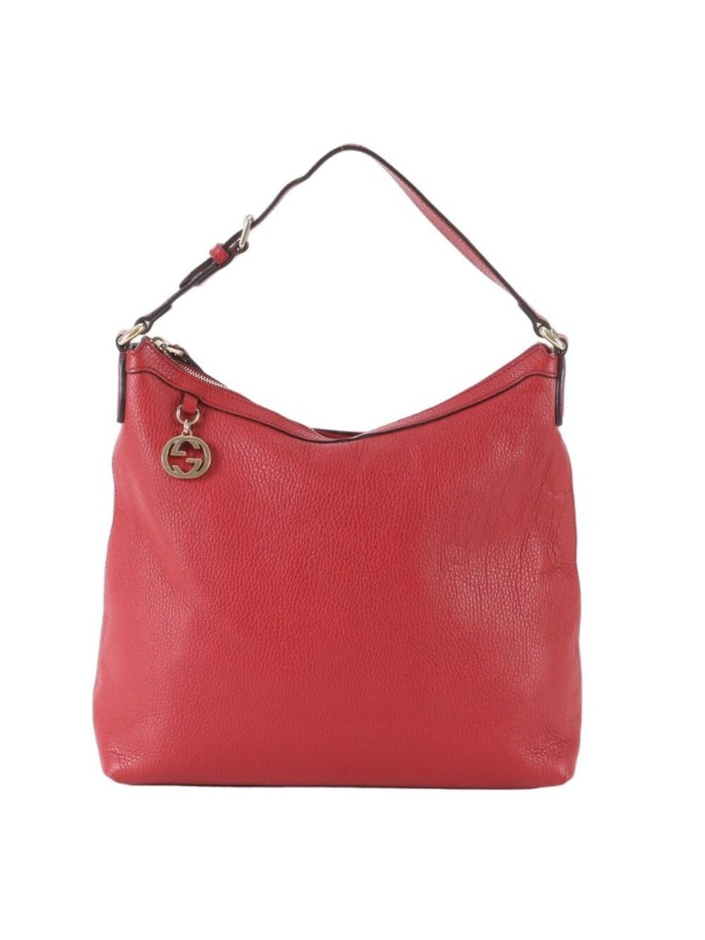 Gucci Interlocking Leather Shoulder Bag Tote Hand